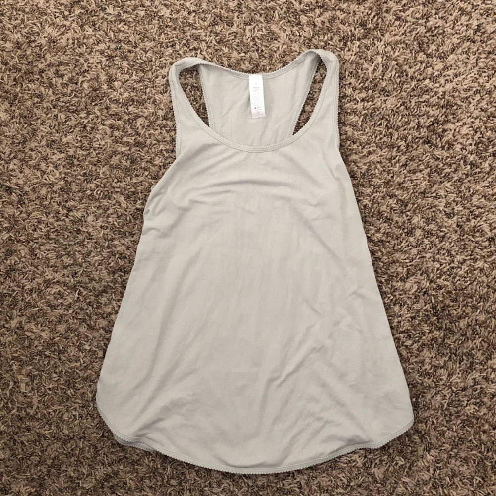 ivivva light gray tank top (size 14)